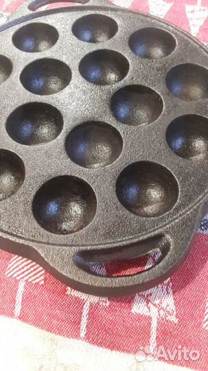 Форма для выпечки чугунная, такоячница