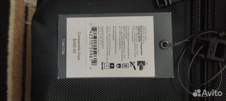 Tumi Alpha 2 briefcase сумка для ноутбука