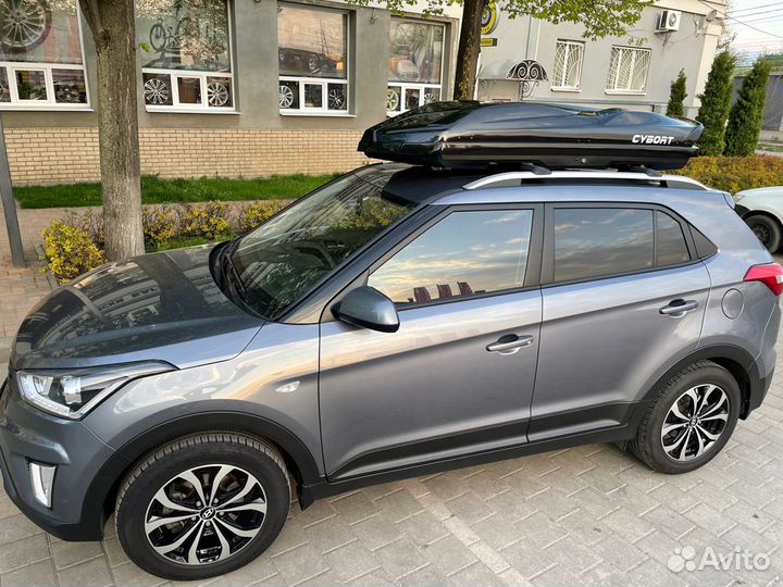 Автобокс cybort F1 черный металлик на Creta