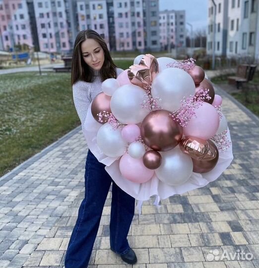 Букет из воздушных шаров