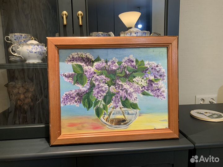 Картина маслом пейзаж на холсте