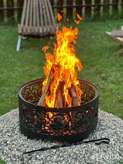 Костровая чаша круглая с доставкой