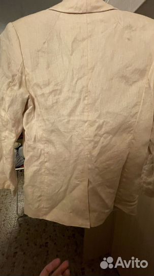 Пиджак льняной H&M