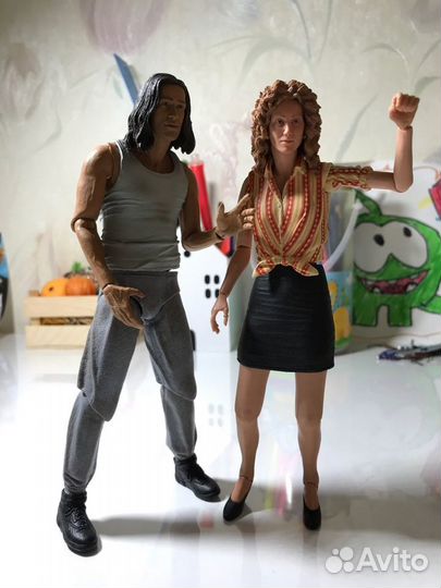 Casey Jones and April O'Neil tmnt (neca)