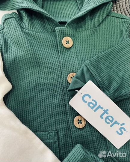 Комплект для мальчика Carters 56см 1-3 мес