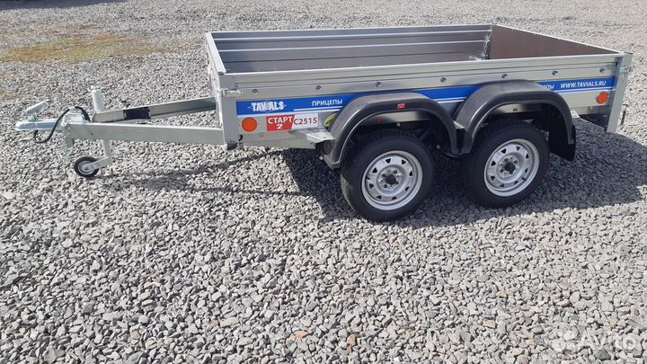 Двухосный легковой прицеп 2500*1500