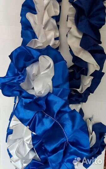 Свадебная атласная лента