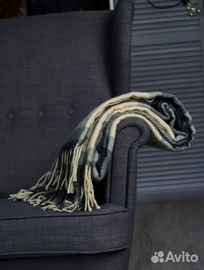 Плед из шерсти 170*200 новый