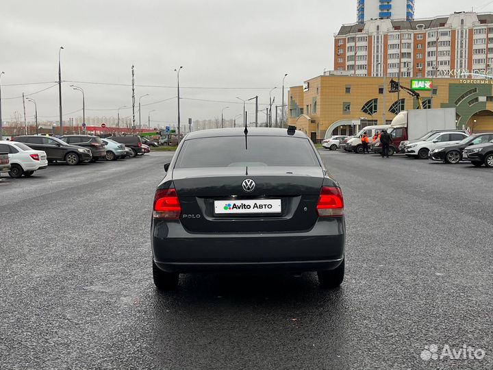 Volkswagen Polo 1.6 МТ, 2013, 168 000 км