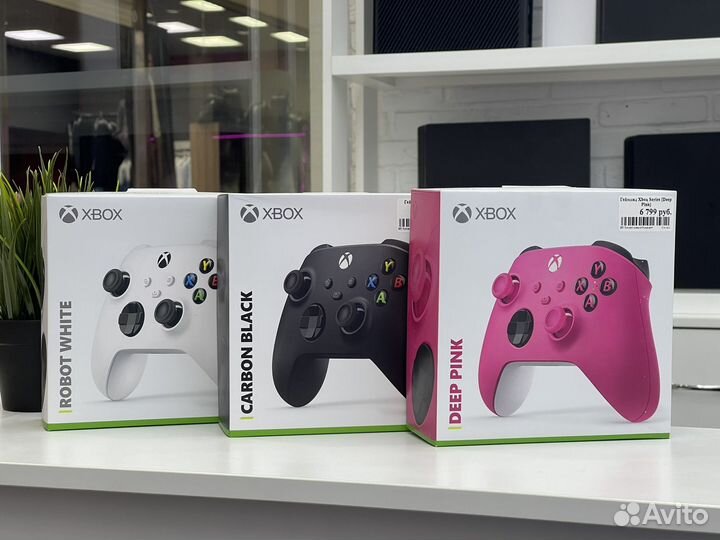Геймпад новый оригинал Xbox Series розовый