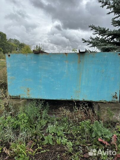 Емкость для воды металлическая бу