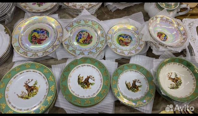 Набор тарелок Охота