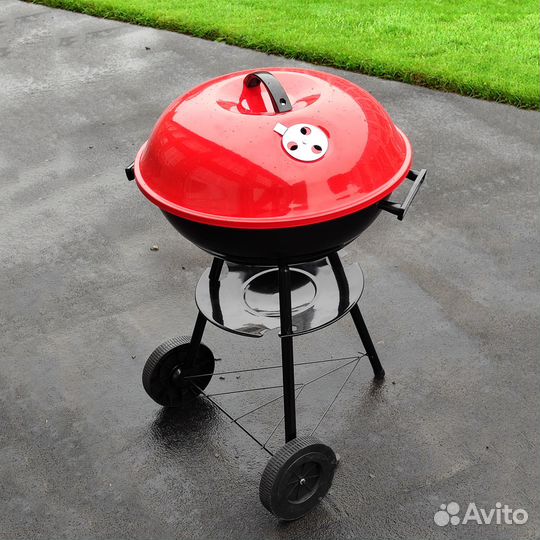 Мангал, Гриль, барбекю угольный с крышкой