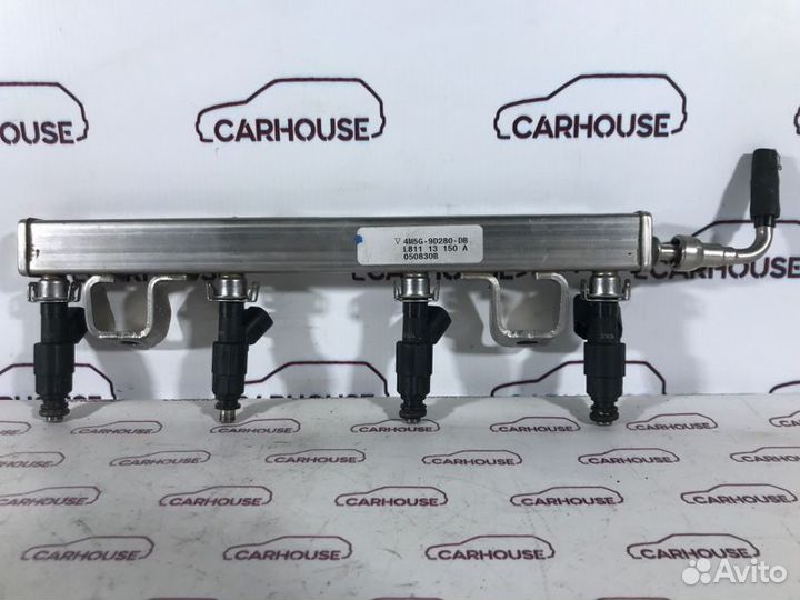 Рампа с форсунками Ford Focus 2 1.8 qqdb