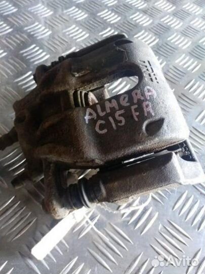 Суппорт тормозной передний правый Nissan Almera