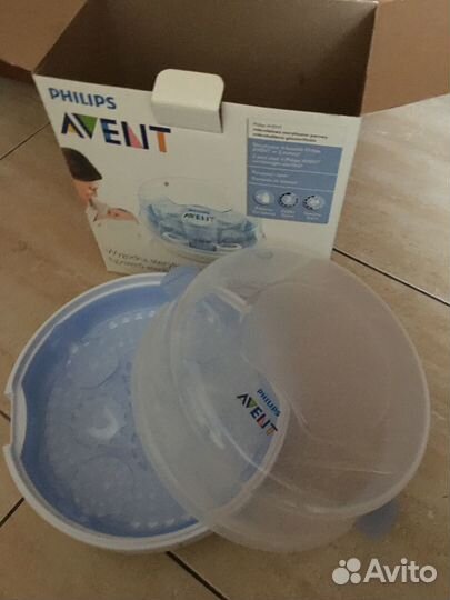 Паровой стерилизатор для свч печи avent