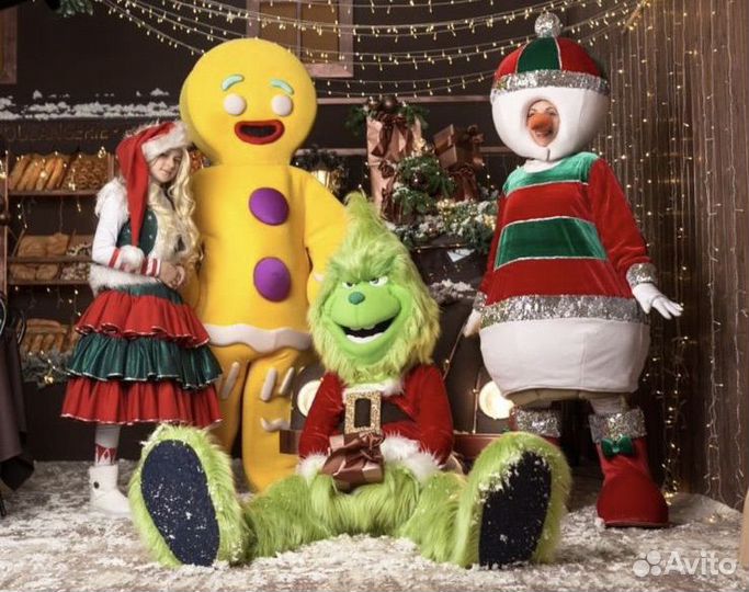 Аниматор Дед Мороз и Снегурочка