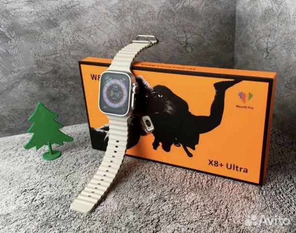 Смарт часы X8 + Ultra Белые объявление продам