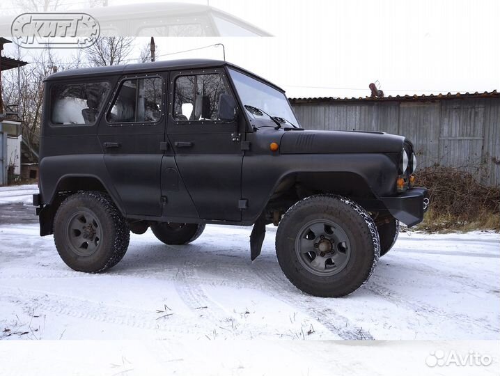 Бампер силовой передний на УАЗ Хантер