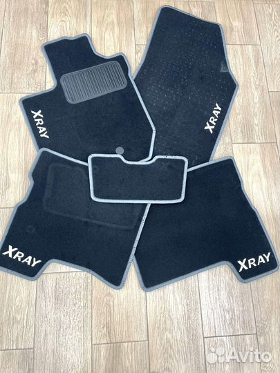 Коврики в салон текстиль лада X-ray
