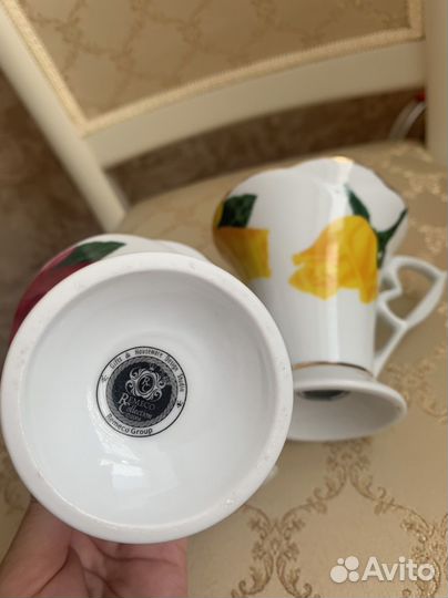 Чашки набором 6 шт новые