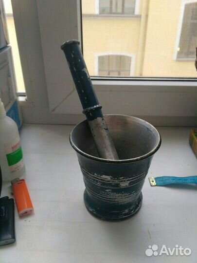 Ступка аллюминиевая