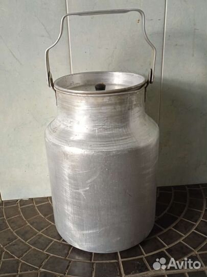 Бидон алюминиевый. СССР. Бронь до 19.09