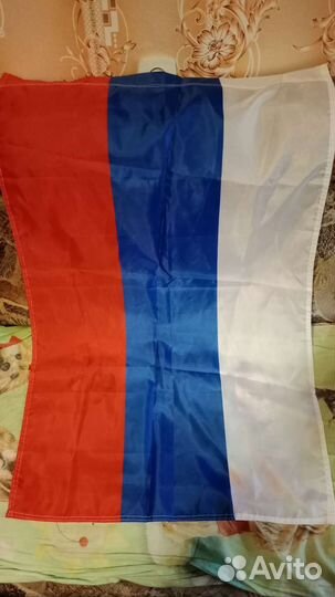 Флаг России с карманом под флагшток