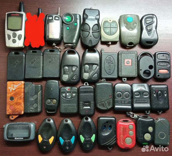 Брелок сигнализации на запчасти