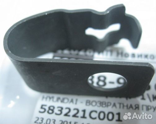 Пружина механизма тормозного заднего Getz 02-10