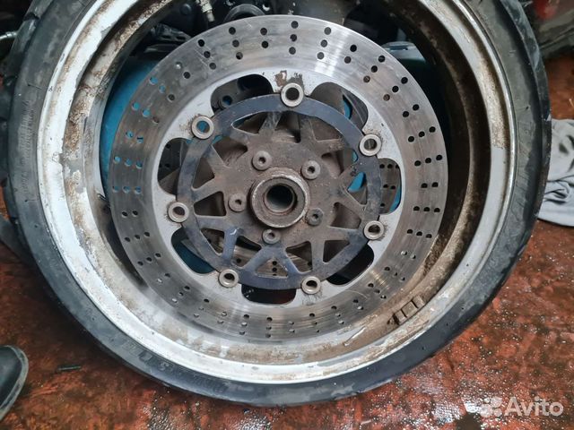 Kawasaki zx7r zx9r тормозные диски