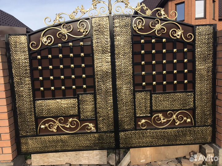 Кованые ворота