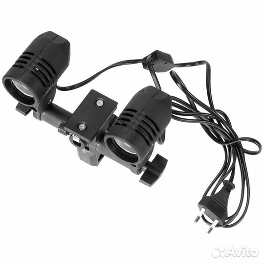 Патрон Meking E27 двойной с креплением для зонта