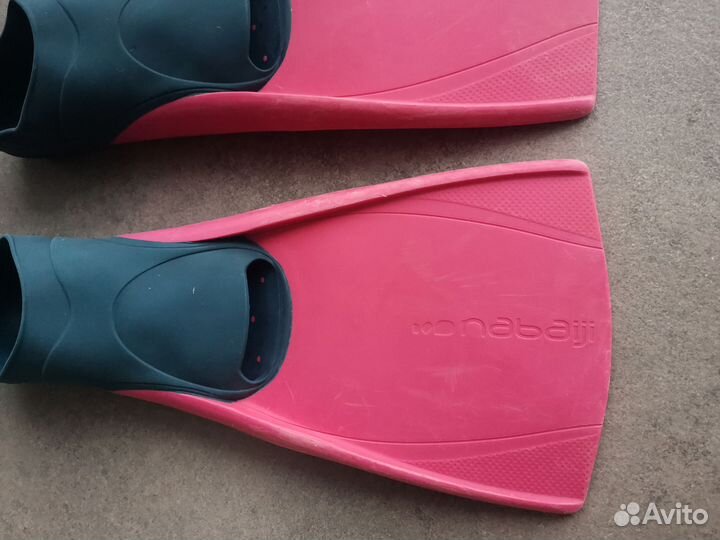 Ласты для плавания 32-33 размер 20-21 см