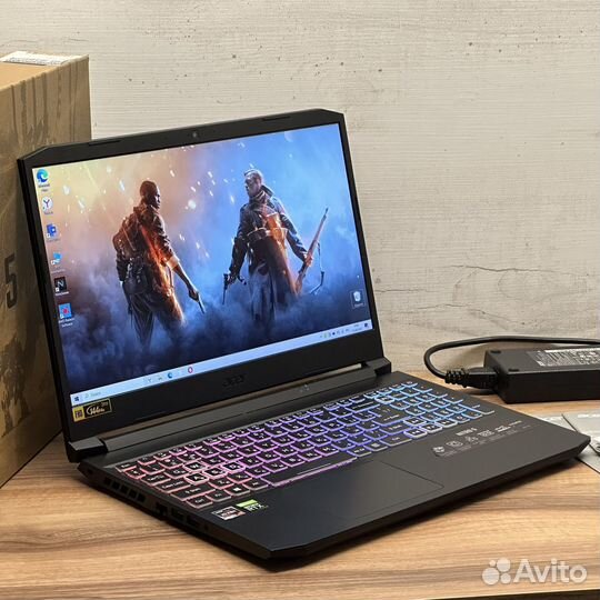 Acer Nitro 144Hz Ryzen 7 5800/16GB/RTX 3050/SSD512