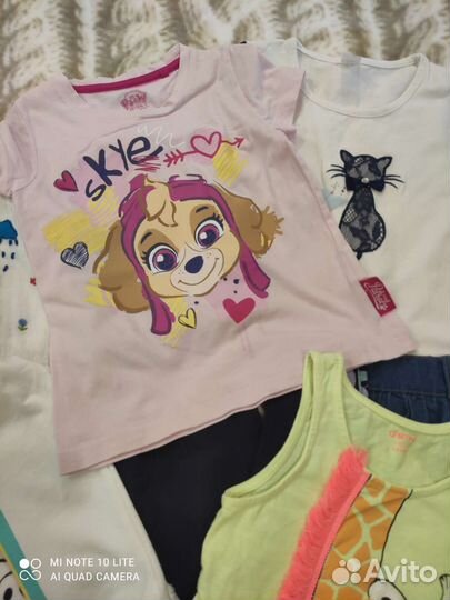 Одежда для девочки 3-4 года
