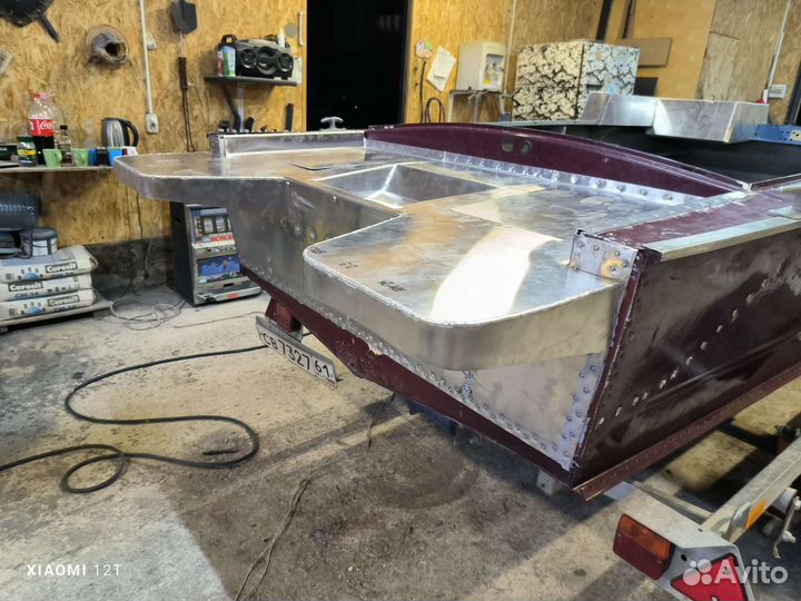 Усиленная транцевая сборка прогресс 4