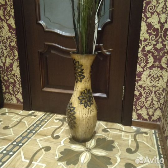 Ваза напольная высокая