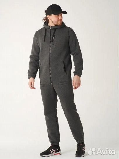 Комбинезон из футера с начесом