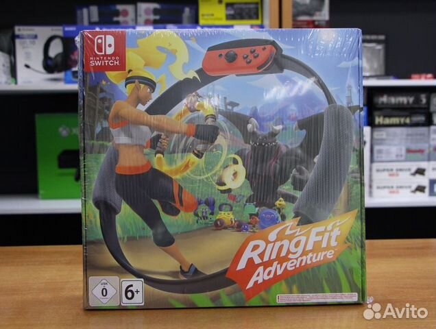 Nintendo Ring Fit Adventure + Игра + Ремень