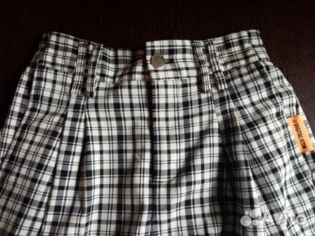 Брюки в клетку 2 пары bershka (Турция) 42