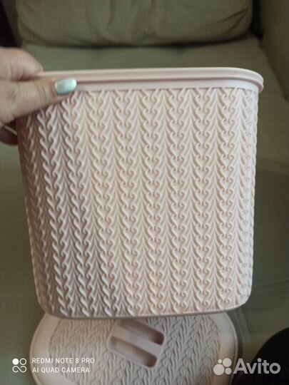 Корзины для хранения 6л 2шт