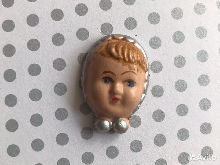 Елочные игрушки СССР папье маше