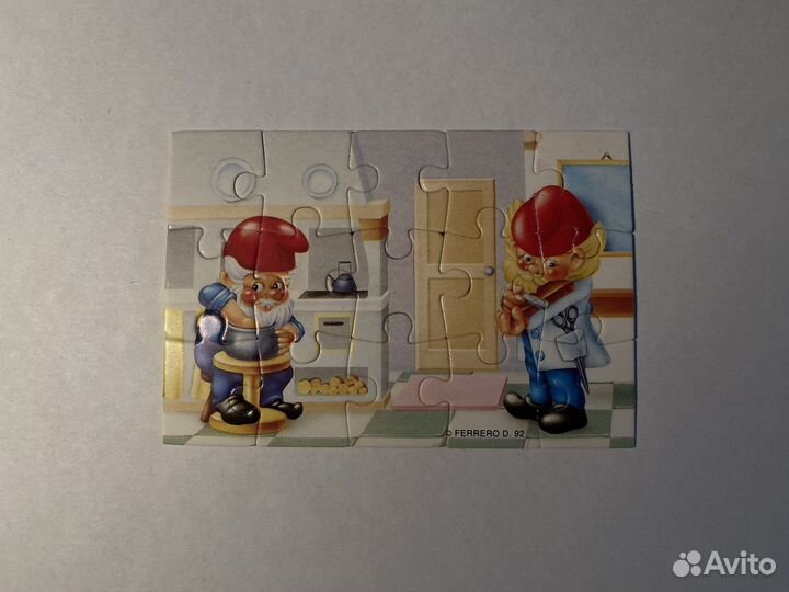 Пазлы из киндера