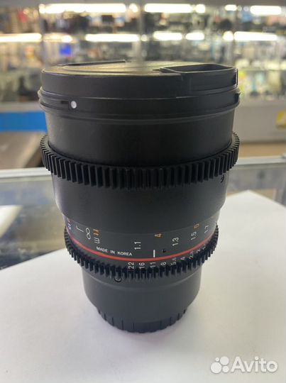 Samyang 85mm T1.5 AS IF UMC vdslr II Micro 4/3