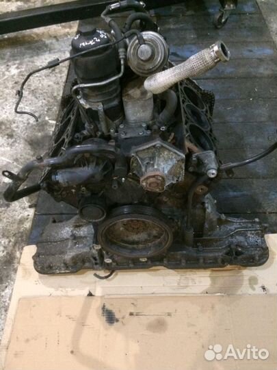 Двигатель BPP Без гбц Ауди А6 С6 2.7 тди