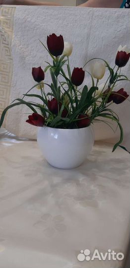 Ваза, конфетница и тарелка декоративная гжель