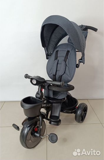 Детский трехколесный велосипед tech team ricco