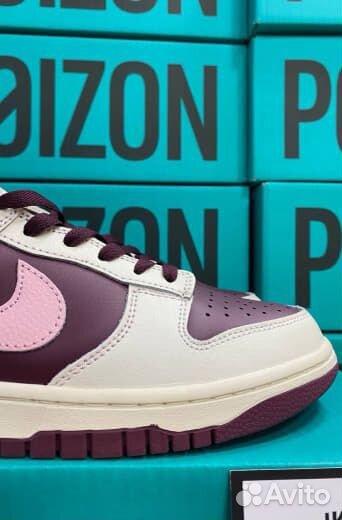 Nike SB Dunk Low Night Maroon Оригинал Poizon