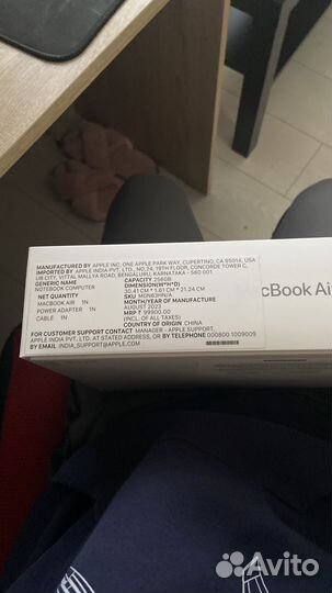 Apple macbook air 13 2020 m1 8gb 256